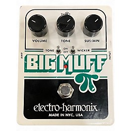 Used Electro-Harmonix XO Big Muff with Tone Wicker Distortion Effect Pedal
