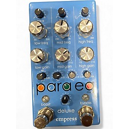 Used Empress Effects ParaEq with Boost EQ DELUXE Pedal