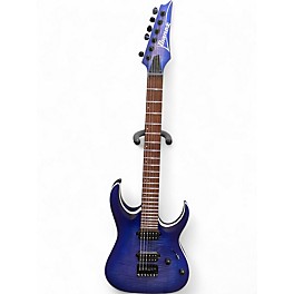 Used Ibanez S521 Blue Solid Body Electric Guitar