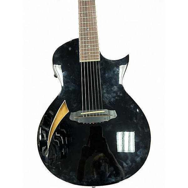 Used ESP LTD TL7 Black Acoustic Electric Guitar
