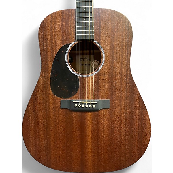 Used Martin D10EL-01 Natural Acoustic Electric Guitar