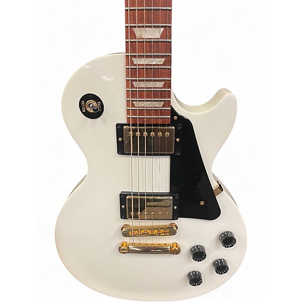 Used 2012 Gibson LES PAUL STUDIO Antique Ivory Solid Body Electric Guitar