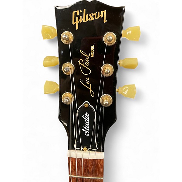 Used 2012 Gibson LES PAUL STUDIO Antique Ivory Solid Body Electric Guitar