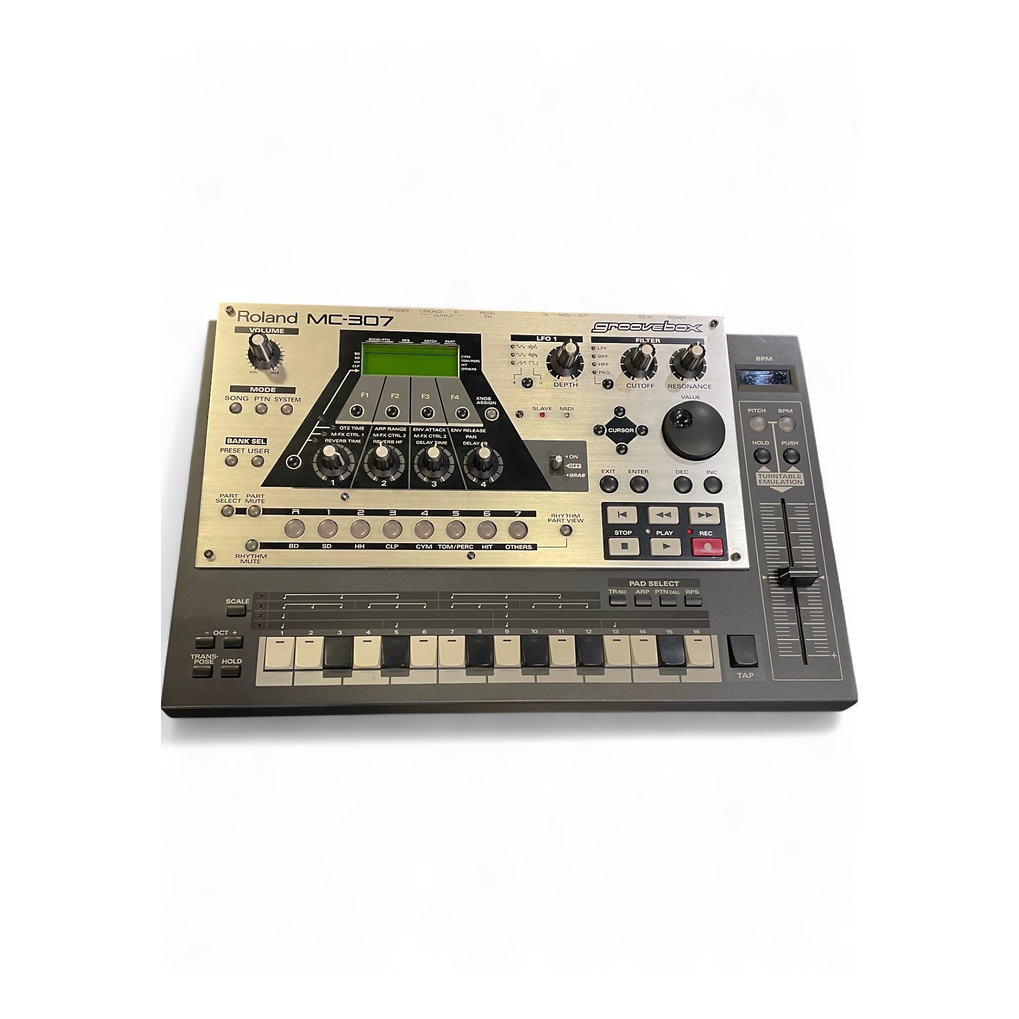豪華で新しい Used Production Groovebox MC-307 Roland Used Roland その他