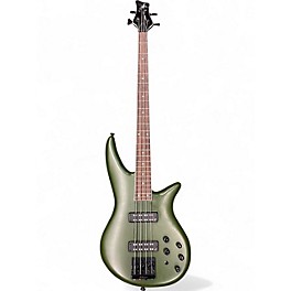 Used Jackson X SERIES SPECTRA SBX IV OLIVE DRAB SATIN Electric Bass Guitar