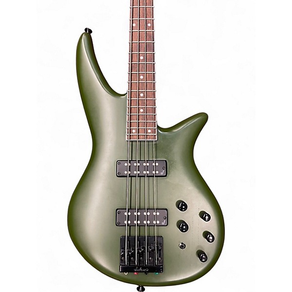 Used Jackson X SERIES SPECTRA SBX IV OLIVE DRAB SATIN Electric Bass Guitar
