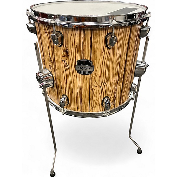 Used Mapex 5 Piece Mars DRIFTWOOD Drum Kit