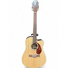 Used Fender CD140SCE 12 Natural 12 String Acoustic Electric Guitar