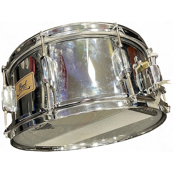 Used Pearl 14X6.5 Steel Shell Chrome Drum