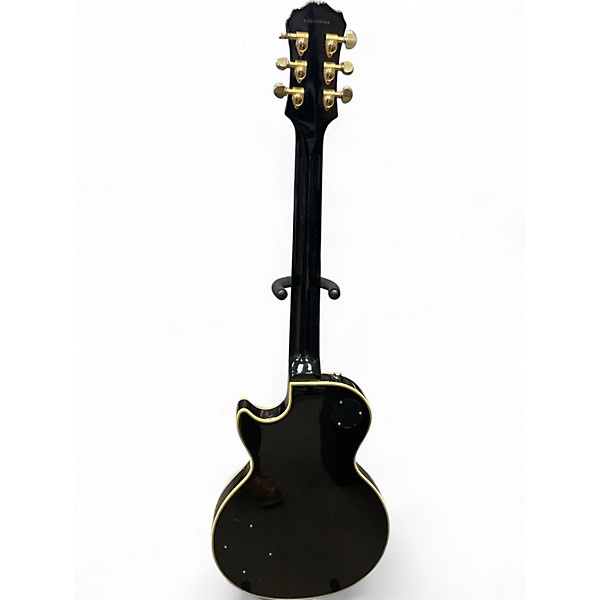 Used Epiphone Les Paul Custom Pro Black Solid Body Electric Guitar