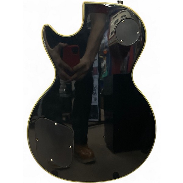 Used Epiphone Les Paul Custom Pro Black Solid Body Electric Guitar