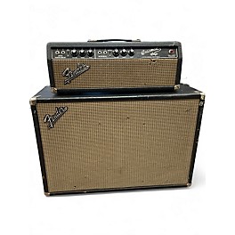 Vintage 1967 Fender BASSMAN AMP HEAD AND CABINET Tube Guitar Amp Head