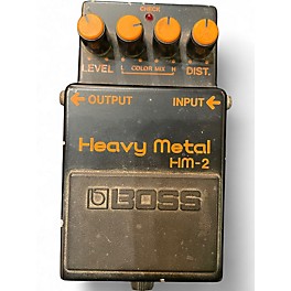 Vintage 1980s BOSS HM2 Heavy Metal Effect Pedal