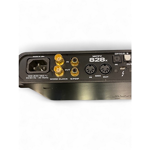 Used MOTU 828x Audio Interface