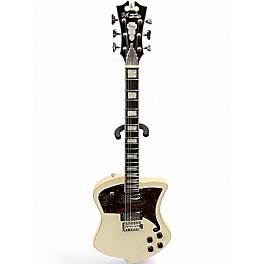 Used D'Angelico NK LUDLOW DELUXE White Solid Body Electric Guitar