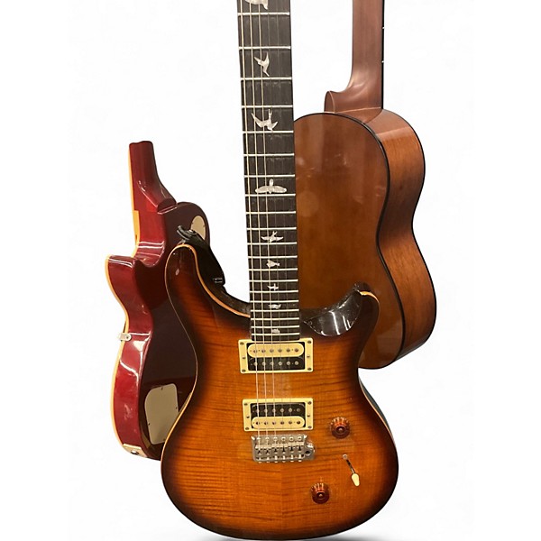 Used PRS SE Custom 24 Vintage Sunburst Solid Body Electric Guitar