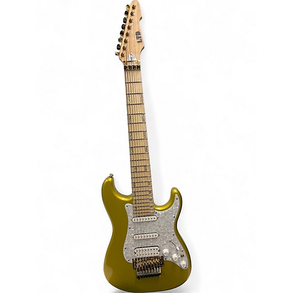Used ESP LTD JRV8 GOLD Solid Body Electric Guitar