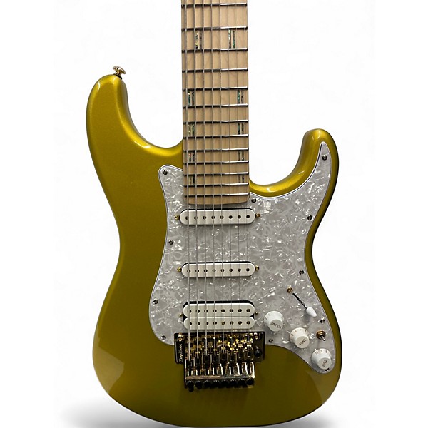 Used ESP LTD JRV8 GOLD Solid Body Electric Guitar