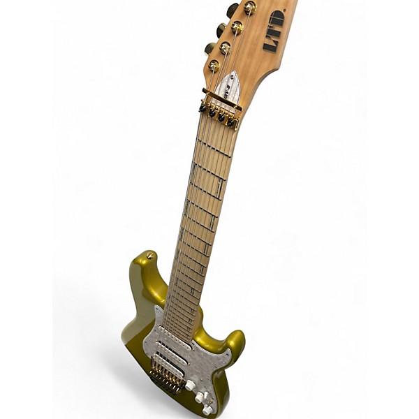 Used ESP LTD JRV8 GOLD Solid Body Electric Guitar