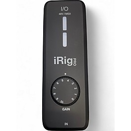 Used IK Multimedia IRIG PRO I/O Audio Interface