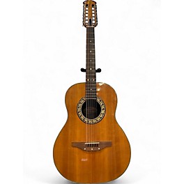 Used Ovation 1115-4 NATURAL 12 String Acoustic Guitar
