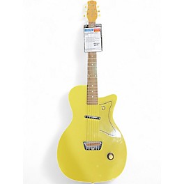 Used Danelectro U-1 DADDY-O YELLOW Solid Body Electric Guitar