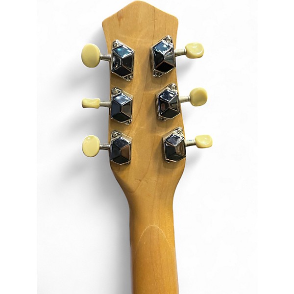 Used Danelectro U-1 DADDY-O YELLOW Solid Body Electric Guitar