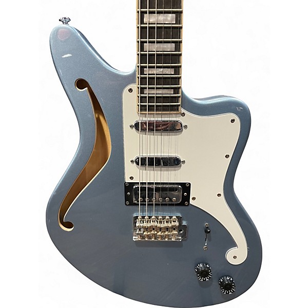 Used D'Angelico Premier Bedford Blue Hollow Body Electric Guitar