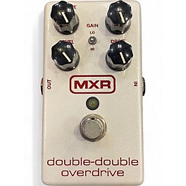 Used MXR DOUBLE DOUBLE OVERDRIVE Effect Pedal