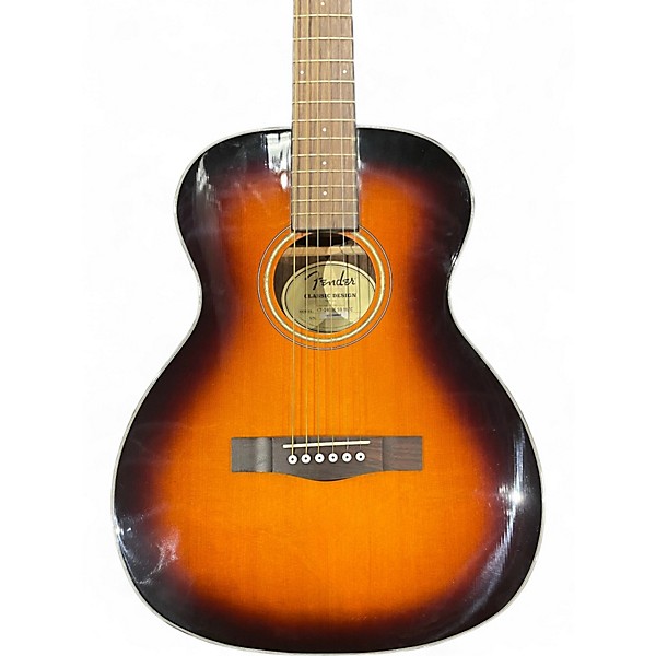 Used Fender CT140SE Sunburst Acoustic Electric Guitar