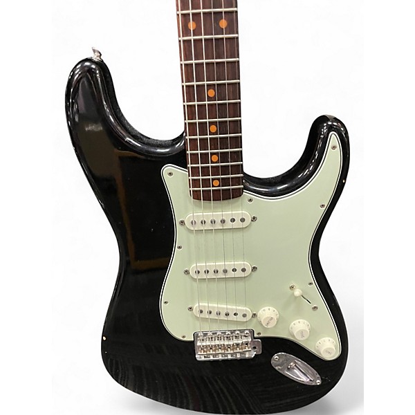 Used 2012 Fender American Vintage 1959 Stratocaster Black Solid Body Electric Guitar