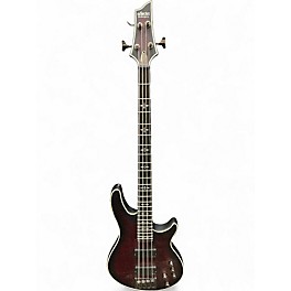 Used Schecter Guitar Research Hellraiser Extreme 4 String Crimson Burst Electric Bass Guitar