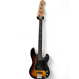 Used 2019 Squier Affinity Precision Bass 3 Tone Sunburst Electric Bass Guitar