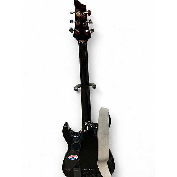 Used Schecter Guitar Research Hellraiser C1 Black Solid Body Electric Guitar