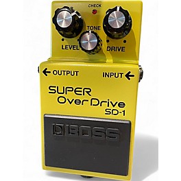 Used BOSS SD1 Super Overdrive Effect Pedal