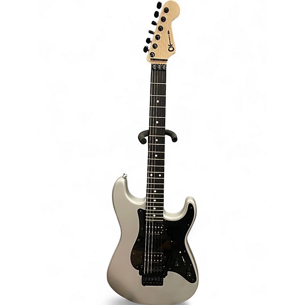 Used Charvel pro mod so cal Silver Solid Body Electric Guitar,Specials : American Fashion Style Bags On Sale