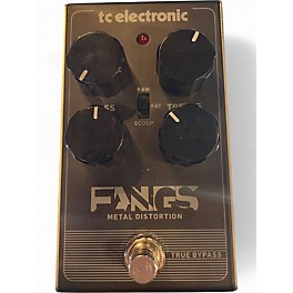 Used TC Electronic Fangs Metal Distortion Effect Pedal