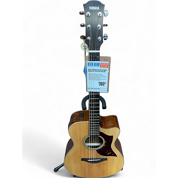 Used Yamaha AC1M Natural Acoustic Electric Guitar,Specials : American Fashion Style Bags On Sale