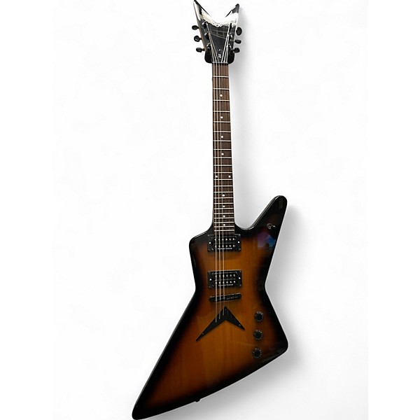 Used Dean Z-X 2 Color Sunburst Solid Body Electric Guitar,Specials : American Fashion Style Bags On Sale