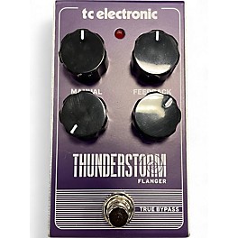 Used TC Electronic Thunderstorm Flanger Effect Pedal