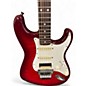 Used Fender MIJ STRATOCASTER WITH FLOYD ROSE TRANS RED Solid Body Electric Guitar