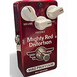 Used Mad Professor Mighty Red Distortion HAND WIRED Effect Pedal