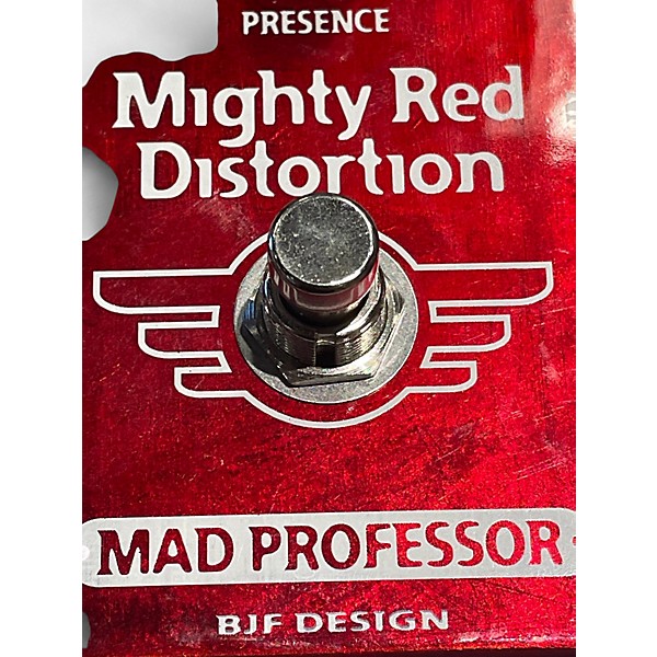 Used Mad Professor Mighty Red Distortion HAND WIRED Effect Pedal