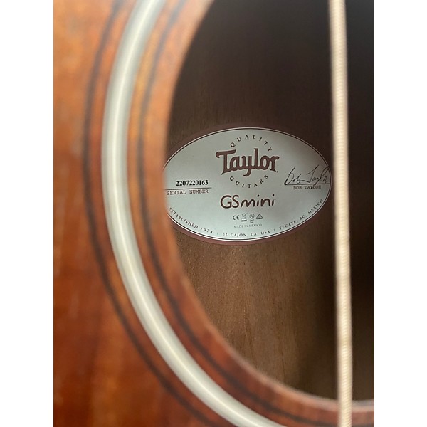 Used Taylor GS Mini-e Koa Natural Acoustic Electric Guitar