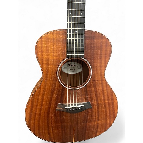 Used Taylor GS Mini-e Koa Natural Acoustic Electric Guitar