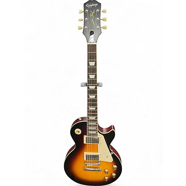 Used Epiphone 1959 Reissue Les Paul Standard Tobacco Sunburst Solid Body Electric Guitar