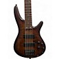 Used 2018 Ibanez SR875-BFT BROWN TOPAZ Electric Bass Guitar