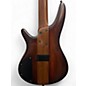 Used 2018 Ibanez SR875-BFT BROWN TOPAZ Electric Bass Guitar
