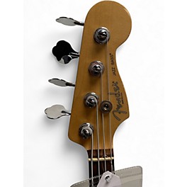 Used 2010s Fender American Standard Jazz Bass Black Electric Bass Guitar