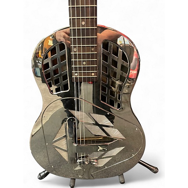 Used Recording King RM-991-R Chrome Acoustic Guitar